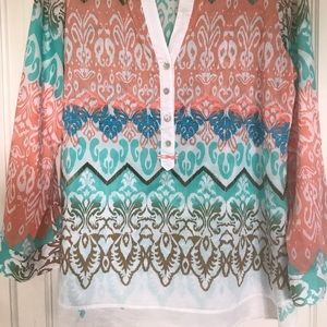Tunic Chico’s multi color